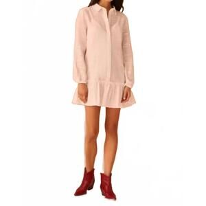 NEW THE FIFTH LABEL realism shirt dress in white